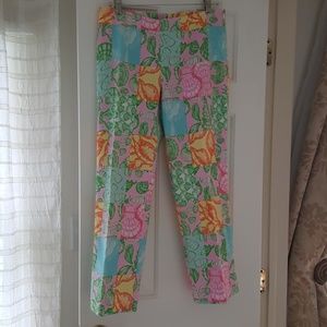 Lilly Pulitzer Capri pants, she'll print